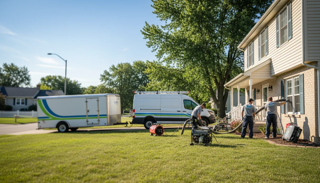 Flooded Basement Restoration And Cleanup With Repair in Shiloh, OH near me